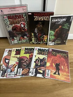 Marvel Zombies 2006 1-5 CMP  Set Kirkman Phillips Suydam  Signed X 4 Stan Lee • $2200