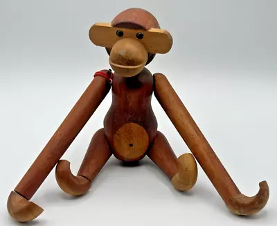 Wooden Teak Danish MONKEY Signed Kay Bojesen • $50