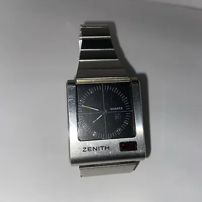 Vintage Zenith Future Time Command Digital-analog Led Quartz Repair - Parts 1970 • $455