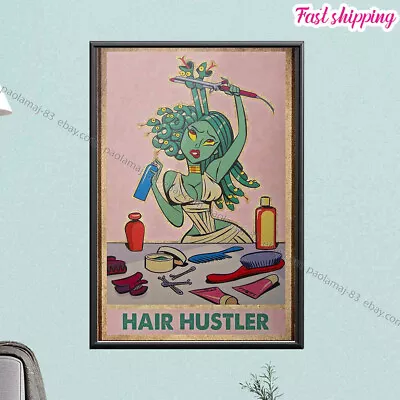 Medusa Hair Hustler Poster Prints Poster Wall Art Vertical • $15.32