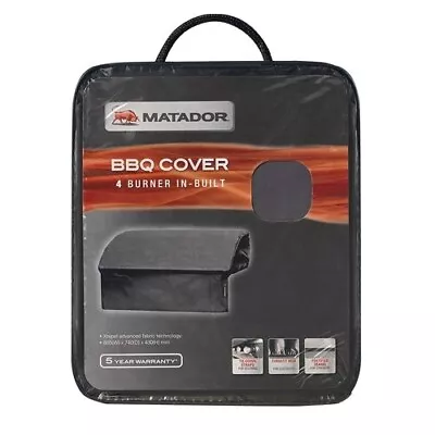 Matador BBQ Cover - 4 Burner Built-In - AUSTRALIA BRAND • $74.95