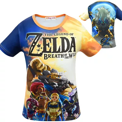 $19 • Buy The Legend Of ZELDA Breath Of The Wild Boys Girls Unisex Kid's T Shirt  AU Shop