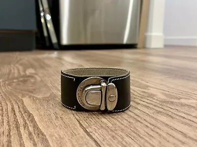 Marc Jacobs Vintage Leather Cuff Buckle Bracelet • $80