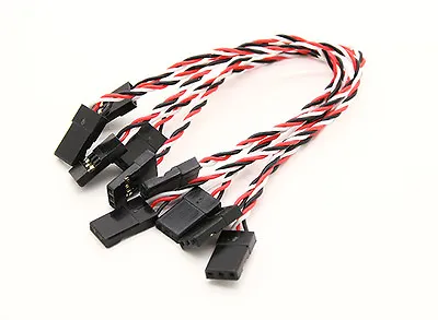 £8.99 • Buy Male To Male Servo Leads Super Flex Silicone Flight Controller Leads For Drone