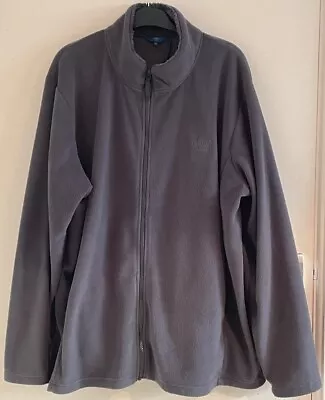 Dark Steel Cotton Traders Fleece Jacket Size 3XL/XXXL (26) • £9.99