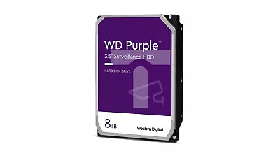 HDD 8TB SATA III Hard Drive For Recorders - WD84PURZ Western Digital /T2AU • $944.37