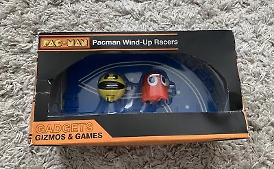 Pac Man Wind Up Racers With Track  • £10