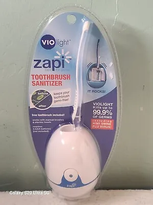 Violight Zapi Toothbrush Sanitizer With Free Toothbrush HN Swine Kills Germs • $35