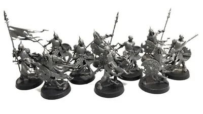 Warhammer Age Of Sigmar Cursed City - 10 Ulfenwatch Skeleton Warriors NEW • $29.50