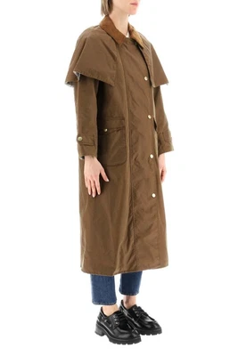 $1260 • Buy Barbour By Alexa Chung Women's TAN ALEXA CHUNG HOUSE TARTAN Outerwear