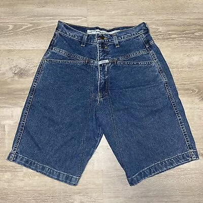 Vintage 90s Y2k Marithe Francois Girbaud Shorts 28 Denim Made In USA • $21.24