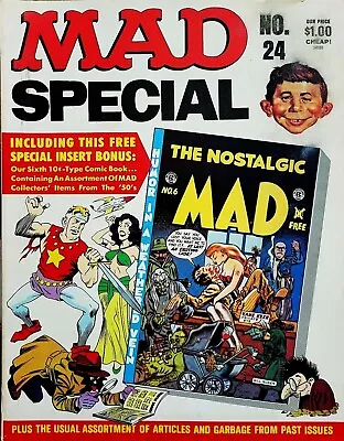 Mad Special #24 Spy Vs. Spy Don Martin! Contains Comic Book Insert! Vg! • $12.95