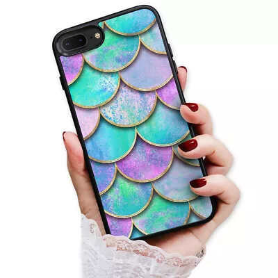 ( For IPod Touch 7 6 5 ) Back Case Cover PB13536 Mermaid Scale • $9.99