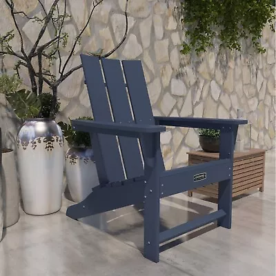 Mondawe Weather Resistant Adirondack Fire Pit Chairs For Pool Deck Backyard • $105.28