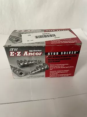 ITW E-Z Ancor Stud Solver #8-18 X 1-1/4” 5052907 Qty 100 Anchors And Screws • $34.95