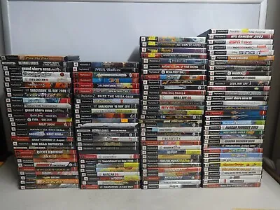 Large Selection Ps2 Playstation 2 Used & New Video Games U Choose From Drop Down • $12.74