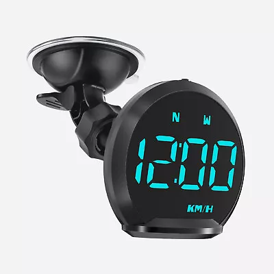 HUD Gauge Car Digital GPS Speedometer HD Head Up Display MPH KMH Overspeed Alarm • $27.03