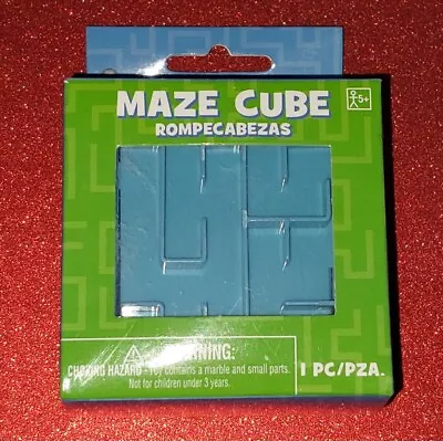 Money Ball Maze Blue Cube Puzzle Box Kids Adults Great Gift New In Box Vintage  • $7