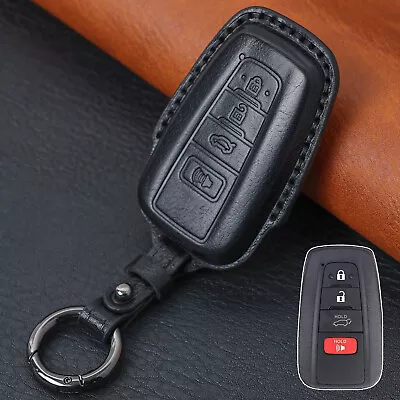 4Button Smart Key Case Fob Cover For Toyota Camry Corolla RAV4 2023 Accessories • $11.96