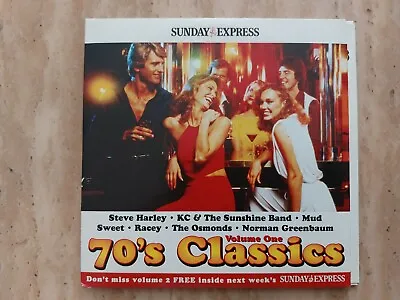 £1.99 • Buy Sunday Express - 70's Classics Music Cd - Volume #1