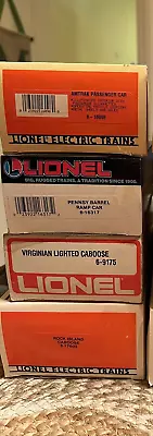 LIONEL Lot Of 4 Various Rolling Stock. Gently Used. All Come In Original Boxes. • $63