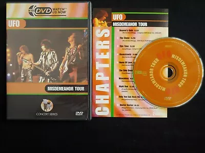 UFO: Misdemeanor Tour (DVD K-Tel Concert Series) Live 1985 Music Concert RARE • $34.99