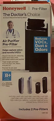 £11.65 • Buy Honeywell Air Purifier Pre-Filter B+ HRF-B2 Replacement Filter 2 Pack New