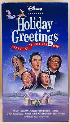 Holiday Greetings From The Ed Sullivan Show VHS Disney **Buy 2 Get 1 Free** • $4.99