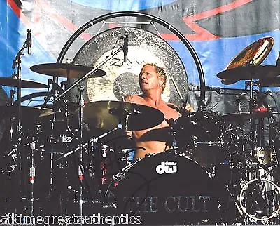 Guns N' Roses Drummer Matt Sorum Hand Signed 8x10 Photo W/coa Velvet Revolver • $40.99