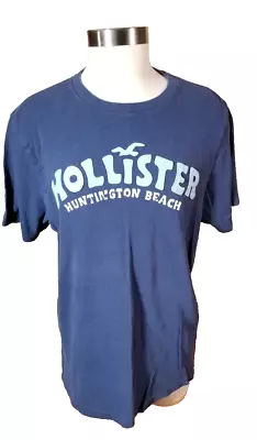 Hollister Co. Huntington Beach Blue T Shirt Tee Short Sleeve Men Sz XL Unisex • $14.95