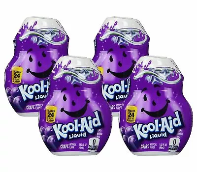 £28.21 • Buy Kool-Aid Liquid Drink Mix - GRAPE (Pack Of 4)