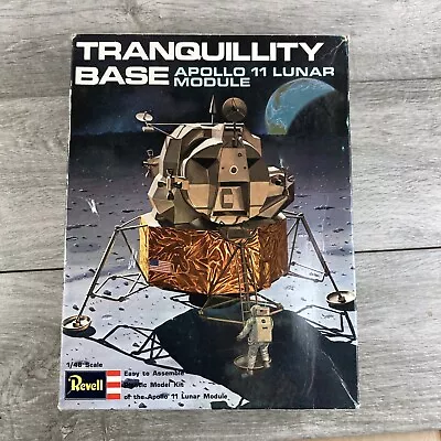 Vintage REVELL 1:48 Tranquillity Base Apollo 11 Lunar Module *READ* • $44.99