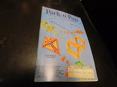 Pack O Fun Magazine The Only Scrap-Craft Magazine 1974 March • $5.49