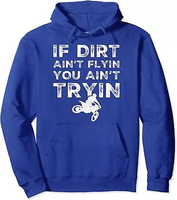 Funny Dirt Bike Riding MX Motocross Rider Supercross Unisex Hooded Sweatshirt • $34.99