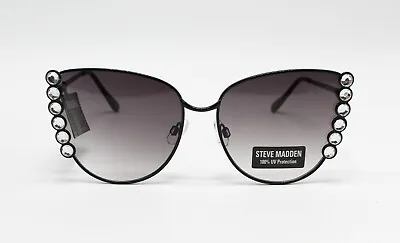$14.99 • Buy Steve Madden Womens Cat Eye Sunglasses With Rhinestones Nwt