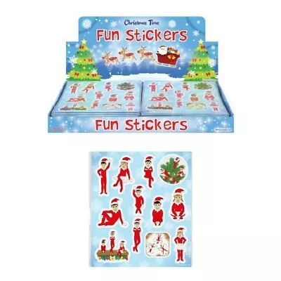 £0.99 • Buy Elfin Around Sticker Sheets Christmas Children's Kids Toys Stocking Bag Fillers 