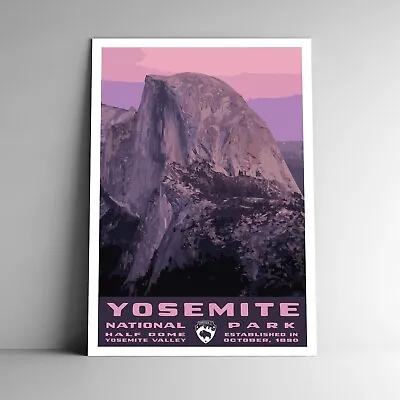 $11.99 • Buy Yosemite National Park Travel Poster / Postcard California USA Multiple Sizes