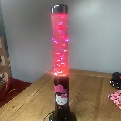 Hello Kitty Glitter Lava Light/ Lamp • £35.01