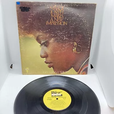 Margie Joseph Makes A New Impression LP Vinyl 1971 Volt VOS-6012 Yellow Label! • $15