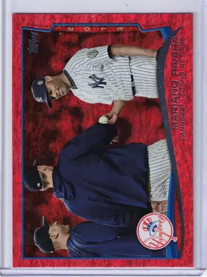 Mariano Rivera 2014 Topps Red Hot Foil Season Highlights Checklist #321 Yankees • $4.99