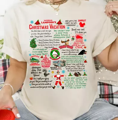 Christmas Vacation Rant Shirt Clark National Lampoons Shirt Christmas Vacation • $21.48