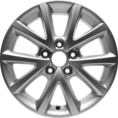 Refurbished 16x6.5 Painted Silver Metallic Wheel Fits 2011-2016 Volkswagen Jetta • $204.96