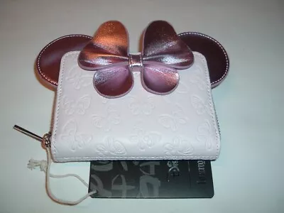 Loungefly Disney Minnie Mouse Pink Butterfly Wallet~ With Tags~ Brand New • $5.50