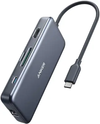 $62.60 • Buy Anker USB C Hub Adapter, PowerExpand+ 7-in-1 USB C Hub, With 4K USB C To HDMI, 6