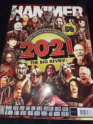 Metal Hammer Magazine 2022 Slipknot Metallica Limp Bizkit Iron Maiden Spiritbox • $17.99