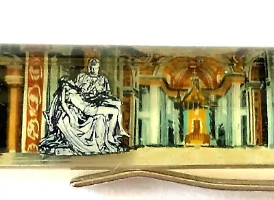 Citta Del Vaticano Floaty Pen Moving Pieta Mary Jesus Statue St Pete’s Basilica • $24.99