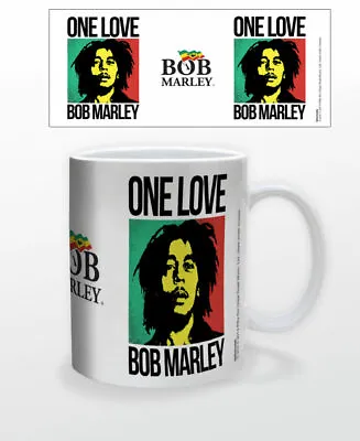 Bob Marley One Love 11 Oz Mug Reggae Music Icon Legend Ganja Guitar Gift Rasta!! • $19.99