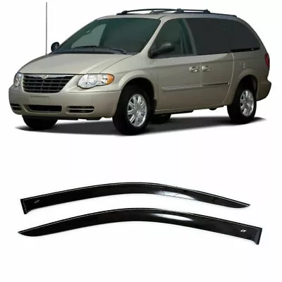 For Chrysler Voyager 1995-2007 Side Window Wind Visors Sun Rain Guard Deflectors • $119