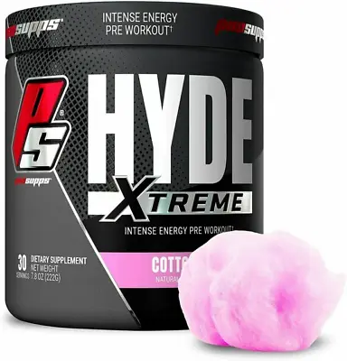 EXP 03/01/2024 PROSUPPS HYDE XTREME Intense Energy Pre Workout Cotton Candy • $15.99