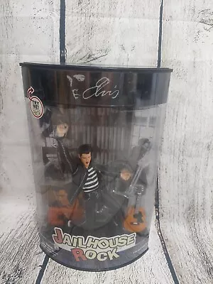 Vintage 2000 Elvis Presley Jailhouse Rock Collectible Figurine Light Up Open Box • $36.95